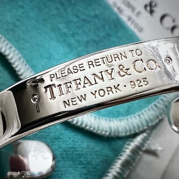 Tiffany and Co Diamond Cuff Bracelet - Picture 9 of 16